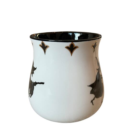 Potter's Studio Halloween WICKED WITCH Mugs Set of 2 Spooky Boo New - Picture 10 of 11